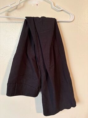 Apt. 9 Black/Dark Gray Textured Dress Pants